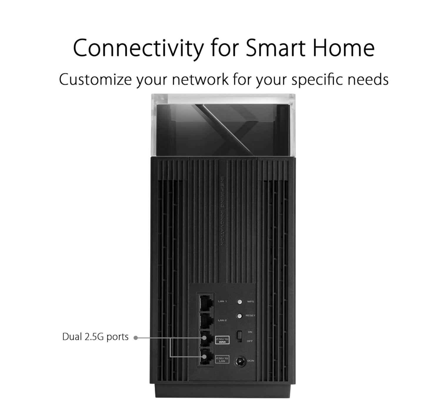 ASUS ZenWiFi Pro ET12 AX11000 Tri-Band WiFi 6 Mesh System