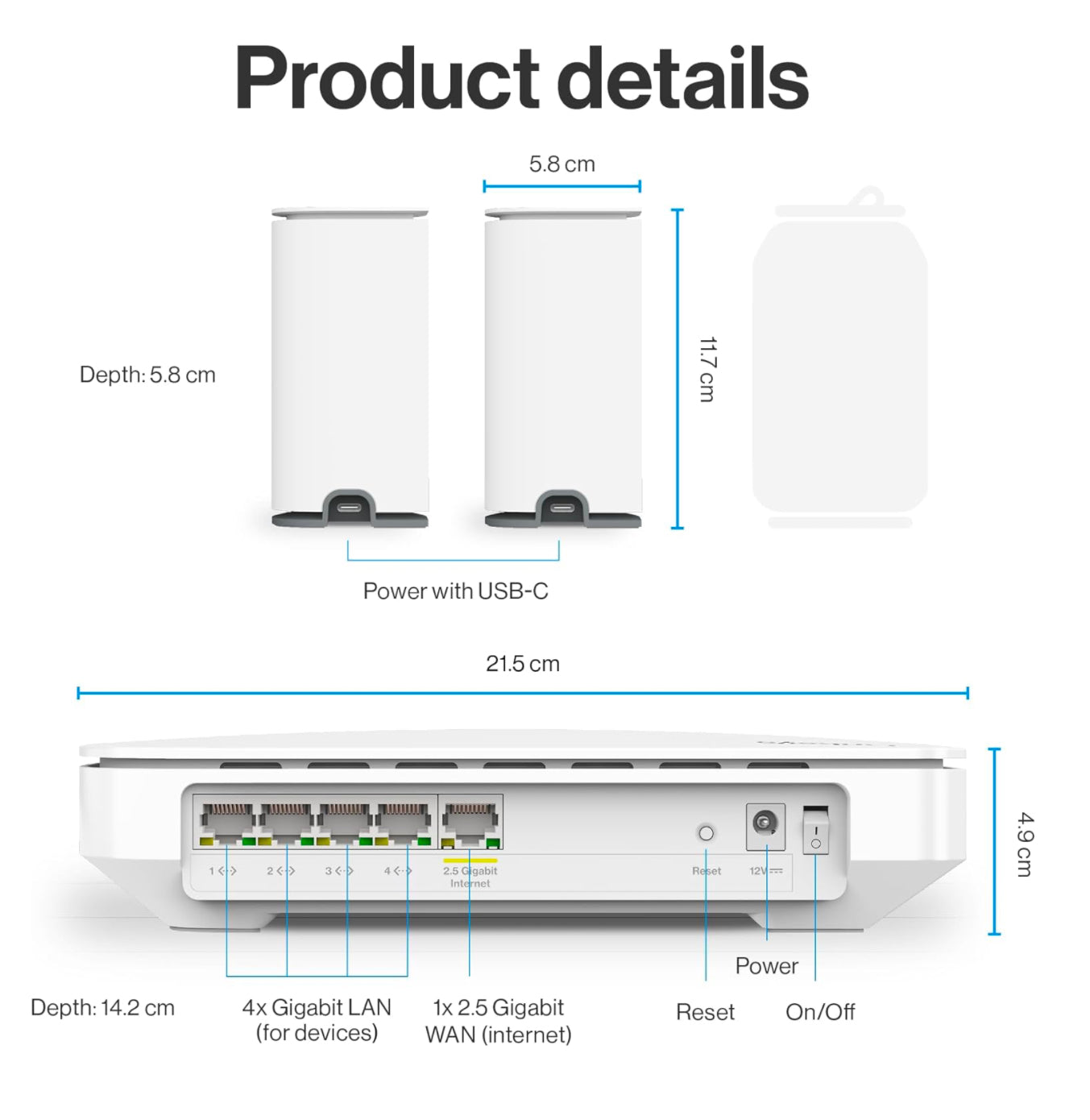 Linksys Multi-gig Micro Mesh WiFi 6 System