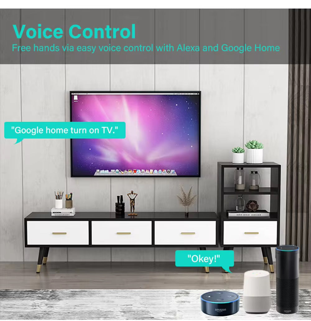 smart ir remote control, working with Smart Life Alexa Google