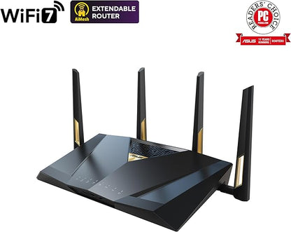 ASUS RT-BE88U Dual-band WiFi 7 AiMesh Extendable Performance Router