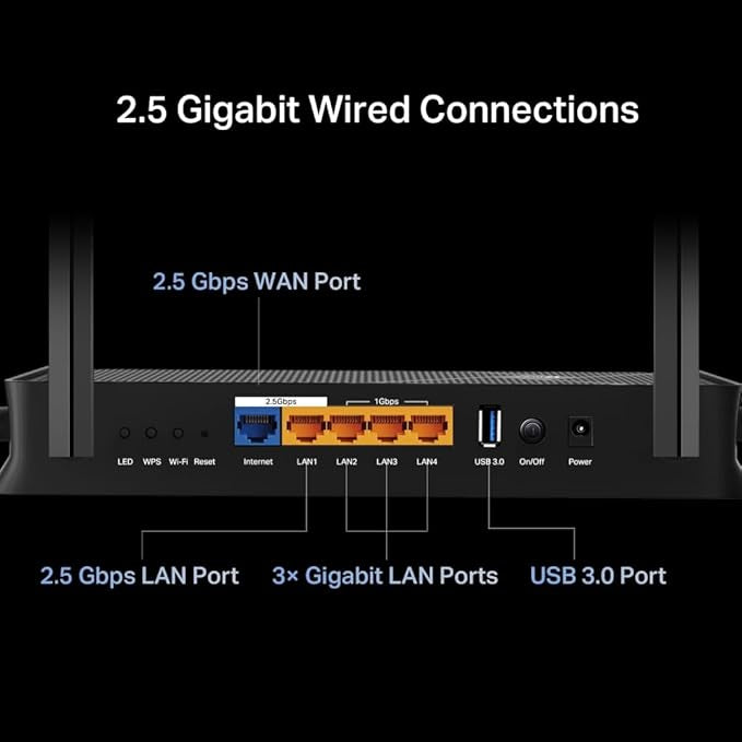 راوتر TP-Link BE3600 ثنائي النطاق Wi-Fi 7