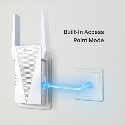 موسع نطاق إشارة WiFi 6 من TP-Link AX3000 للمنزل (RE715X)