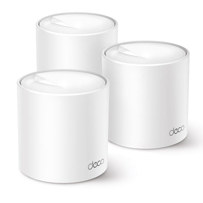 Deco X50 AX3000 Whole Home AI-Driven Mesh Wi-Fi 6 System Dual-Band With Gigabit Ports White