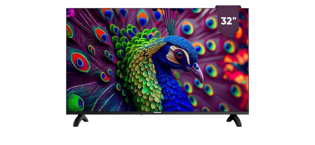 NIKAI 32 Inch Smart LED TV | Android TV | Netflix, YouTube, Shahid NTV3200SLED Black